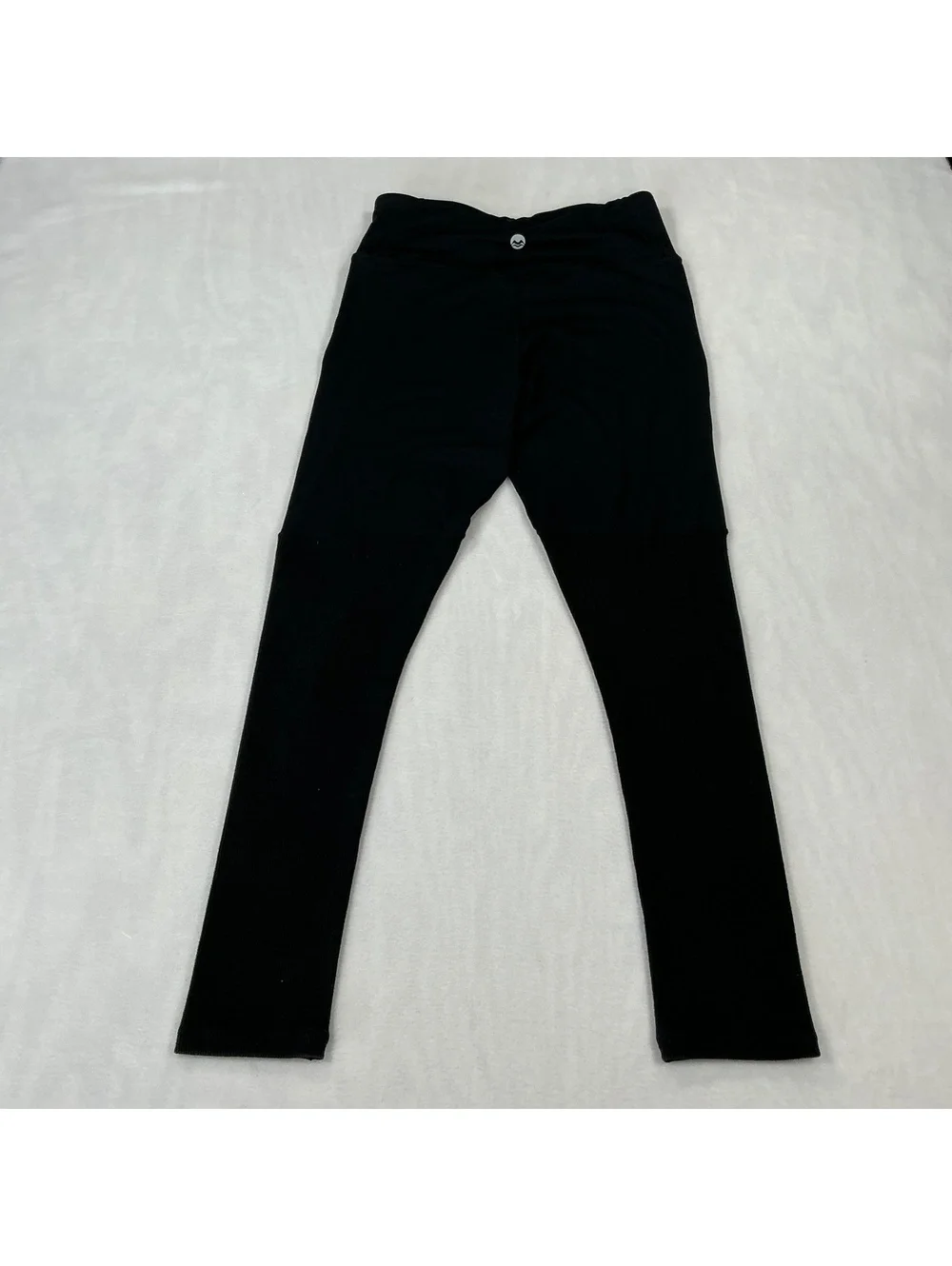 Motion by Coalition Black High Rise Ribbed Panel‎ Athletic Leggings Size Small